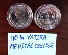 Thailand Coin 20 Baht 2022 110th Vajira Medical College Y588 - Tailandia