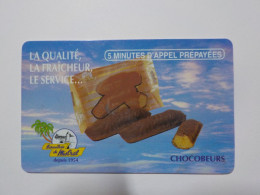 CARTE TELEPHONIQUE    "Biscuiterie  Du Mistral"   5 Minutes - Cellphone Cards (refills)