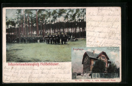 AK Haidehäuser, Infanterieschiessplatz Mit Forsthaus  - Chasse