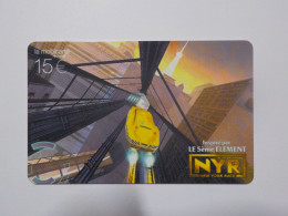 CARTE TELEPHONIQUE  Orange   "inspiré Par Le 5ème élément NYR "   15 Euros - Mobicartes