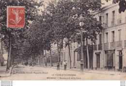 B6-82) MOISSAC (TARN ET GARONNE) BOULEVARD DE LA GARE  - ( ANIMEE ) - Moissac