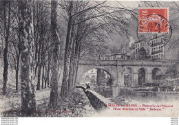 A11-66) AMELIE LES BAINS - PASSERELLE DE L ' HOPITAL HOTEL MARTINET ET VILLA " BELLEVUE " - Sonstige & Ohne Zuordnung