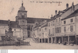 A26-88) SAINT DIE (VOSGES) PLACE JULES FERRY - ( 2 SCANS ) - Saint Die