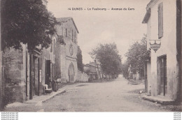 A26-82) DUNES (TARN ET GARONNE) LE FAUBOURG - AVENUE DU GERS - ( ANIMEE - HABITANTS - COIFFEUR  SOUDIGUERES - 2 SCANS ) - Sonstige & Ohne Zuordnung