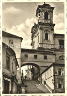 72232671 Leitmeritz Litomerice Nordboehmen Jesuitenkirche Mit Stiegenaufgang Zum - Czech Republic