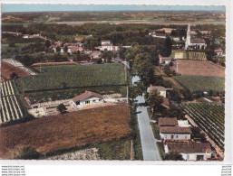 J8-32) LAUJUZAN (GERS) VUE GENERALE AERIENNE - ( OBLITERATION DE 1970 - 2 SCANS ) - Other & Unclassified