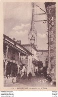 J21-47) ESCASSEFORT (LOT ET GARONNE) L ' EGLISE - ( ANIMEE - HABITANTS - 2 SCANS ) - Autres & Non Classés