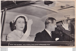 J27- UNITED KINGDOM - THE QUEEN AND THE DUKE OF EDINBURGH - ( 2 SCANS ) - Familles Royales