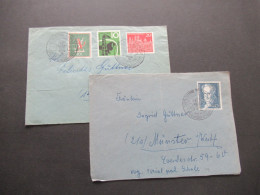 BRD 1958 Sonderstempel Wanne Eickel 1 Sol Und Thermalbad Das Moderne Rheumabad Im Rhurgebiet 1x Beleg / 1x Briefstk. - Covers & Documents