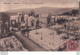 B13- FIRENZE - CONTORNI - S. MINIATO - CAMPOSANTO -  ( OBLITERATION DE 1907 ) - Firenze (Florence)