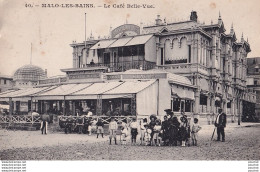 B24-35) MALO LES BAINS -  LE CAFE BELLE VUE - ( ANIMATION -   2 SCANS )  - Malo Les Bains