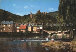 72231039 Vianden Pittoresque Vallee Our Chateau Hockelstaur Pont Our - Andere & Zonder Classificatie