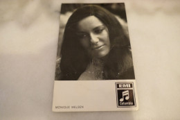 Postal Card Photo Picture Entertainment Music Musicians Artist Famous People Vintage MONIQUE MELSEN - Music And Musicians