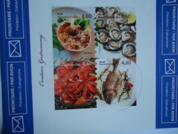 CROATIA MNH  SHEET 2012 FOOD  FISHES OCTOPUS - Vissen