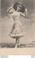E24- ARTISTE  FEMME - FRAU - LADY - LUCY NANON  - (OBLITERATION DE 1904 - 2 SCANS) - Entertainers