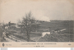 E20- 93) CATASTROPHE DE LA COURNEUVE - 15 MARS 1918 - (2 SCANS) - La Courneuve