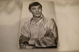 Postal Card Photo Picture Entertainment Music Musicians Artist Famous People Vintage KAREL GOTT - Music And Musicians