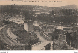 F20- 92) BELLEVUE MEUDON - PANORAMA PRIS DU BAS MEUDON -  (2 SCANS) - Meudon