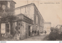 F15-32) CAZAUBON (GERS)  LA POSTE - (ANIMEE - VILLAGEOIS - 2 SCANS) - Other & Unclassified