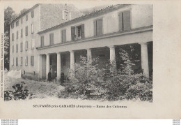 F12- 12) SYLVANES  PRES CAMARES (AVEYRON) BAINS DES COLONNES  - (ANIMEE - PERSONNAGES - 2 SCANS) - Other & Unclassified