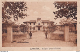 E7-11) LEZIGNAN  (AUDE) HOSPICE - VUE GENERALE - ANIMEE -  ( 2 SCANS ) - Autres & Non Classés