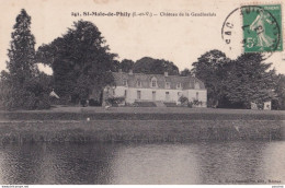 E16-35) SAINT MALO DE PHILY (ILLE ET VILAINE) CHATEAU DE LA GAUDINELAIS EN 1913 - Altri & Non Classificati