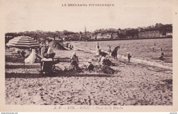 F10-22) BINIC - PLAGE DE LA BANCHE   - ( 2 SCANS ) - Binic