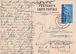 Antwort Postkarte Lichtenstein Vaduz Aus M. Gladbach 1939 - Other & Unclassified