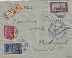 Registered Cover Sarajevo To Budapest, Zensuriert KuK - Bosnia And Herzegovina