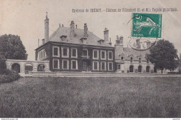  F23-77) ENVIRONS DE CHEROY - CHATEAU DE VILLENIARD - FACADE PRINCIPALE - EN 1911 - Sonstige & Ohne Zuordnung