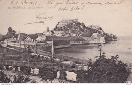  F23- CORFOU (GREECE - GRECE) LA CITADELLE - COTE SUD  - EN 1918 -  ( 2 SCANS ) - Griechenland