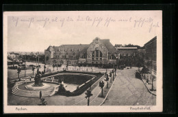 AK Aachen, Ansicht Vom Hauptbahnhof  - Aachen