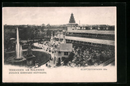 AK Halensee, Terrassen Mit Besucher, Kurfürstendamm 123  - Wilmersdorf