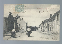 CPA - 51 - Mareuil - La Route Nationale - Animée - Circulée En 1905 - Otros & Sin Clasificación