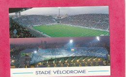 CPM. LE STADE VELODROME - MARSEILLE  .  CARTE  ECRITE AU VERSO - Monumenten