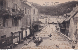 N6-19) BORT - CORREZE - LE PONT ET LE FAUBOURG - ANIMEE - ( 2 SCANS ) - Sonstige & Ohne Zuordnung