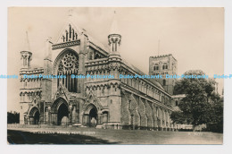 C014996 St. Albans Abbey. West Front. Valentine. RP - World