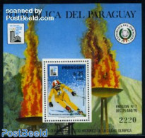 Paraguay 1979 Olympic Winter Games S/s, Mint NH, Sport - Olympic Winter Games - Skiing - Sci