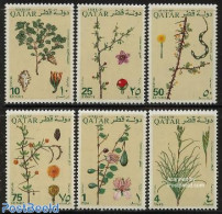 Qatar 1991 Flora 6v, Mint NH, Nature - Flowers & Plants - Qatar