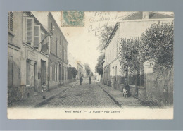 CPA - 95 - Montmagny - La Poste - Rue Carnot - Animée - Circulée En 1906 - Montmagny