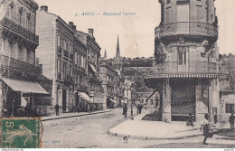 Z15-47) AGEN - BOULEVARD CARNOT - ANIMEE - EN 1920 - Agen