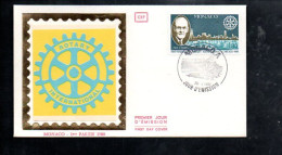 MONACO FDC 1980 75 ANS DU ROTARY - FDC