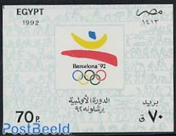 Egypt (Republic) 1992 Olympic Games Barcelona S/s, Mint NH, Sport - Olympic Games - Ongebruikt