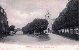 14* BAVENT Eglise Et Place De La Croix         RL46,0919 - Andere & Zonder Classificatie