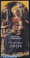 Sierra Leone 2004 Christmas S/s, Lippi Painting, Mint NH, Religion - Christmas - Art - Paintings - Navidad