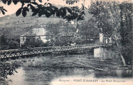 12* PORT D AGREST  Le Pont Suspendu         RL46,0677 - Autres & Non Classés