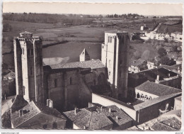 Z21-32) LA ROMIEU ( GERS ) EN AVION AU DESSUS DE... TOUR ET COUR DU CLOITRE -  ( 2 SCANS ) - Other & Unclassified