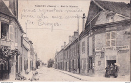 Z16-51) ANGLURE ( MARNE ) RUE DE SEZANNE  - ANIMEE - POSTES - HABITANTS - ( 2 SCANS ) - Anglure