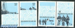 Australian Antarctic Territory 2009 South Magnetic Pole 4v (2x[:]), Mint NH, History - Science - Transport - Explorers.. - Explorers