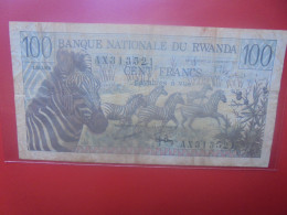 RWANDA 100 Francs 1978 Circuler (B.33) - Rwanda